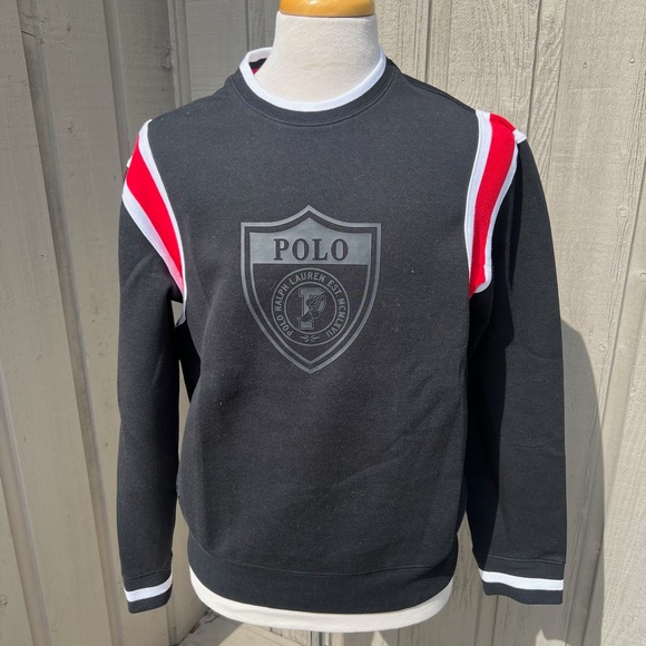 Polo Ralph Lauren Other - Polo Ralph Lauren Crest Graphic Preppy Logo Crewneck Sweatshirt
